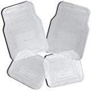 Zento Deals Car Floor Mat -Heavy Duty Weather Protection Mats (Clear)