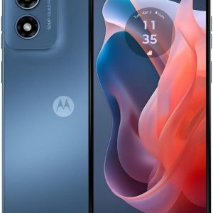 Moto G Play | 2024 | AT&T Unlocked 4G LTE | 4/64GB | 50 MP Camera | Sapphire Blue (Renewed)