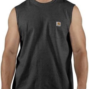 Carhartt Men’s Workwear Pocket Sleeveless Midweight T-Shirt