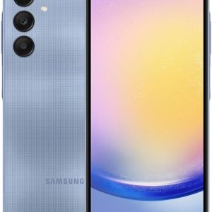 Samsung Galaxy A25 5G A256E 128GB Dual-SIM GSM Unlocked Android Smartphone (Latin Variant/US Compatible LTE) – Blue