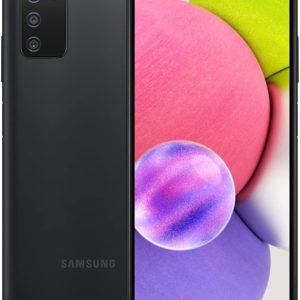 Samsung Galaxy A03s Cell Phone, AT&T GSM Unlocked Android Smartphone, 32GB, Long Lasting Battery, Expandable Storage, 3 Camera Lenses, Infinite Display – Black (Renewed)