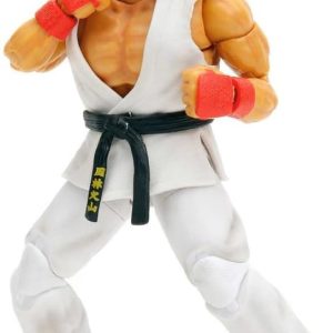Street Fighter II 6″ Ryu Action Figure, Toys for Kids and Adults