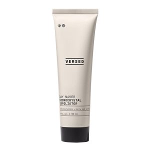 Versed Day Maker Microcrystal Exfoliating Cleanser – Creamy Facial Wash Helps Clear Dead Skin Cells – Microcrystalline, Biodegradable Alternative to Microbeads – Vegan (3 fl oz)