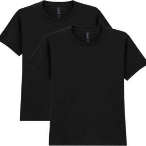 Gildan Youth Heavy Cotton T-Shirt, Style G5000B, 2-Pack