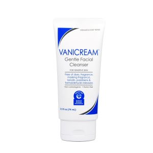 Vanicream Gentle Facial Cleanser – 2.5 fl oz – Formulated Without Common Irritants for Those with Sensitive Skin
