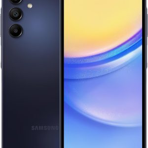 Samsung Galaxy A15 A155M 128GB Dual-SIM GSM Unlocked Android Smartphone (Latin America Version) – Blue Black