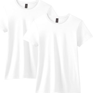 Gildan Women’s Softstyle Cotton T-Shirt, Style G64000l, Multipack