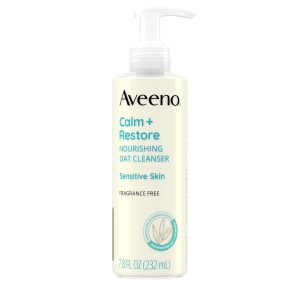 Aveeno Calm and Restore Nourishing Oat Cleanser – 7.8 fl oz