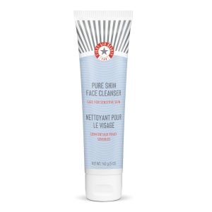 First Aid Beauty – Pure Skin Face Cleanser, Effectively Removes Makeup, Dirt, and Impurities, Gentle Cleanser Leaves Skin Soft & Supple, Safe for Sensitive Skin, Fragrance Free, 5 oz