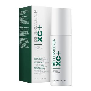 DS Dermasensa XC+ Xylitol Cleanser – Hydrating Face Wash with Amino Acids & APG, Gentle pH-Balanced Foaming Formula, Removes Oil & Impurities, Strengthens Skin Barrier, 100ml/3.38 fl.oz