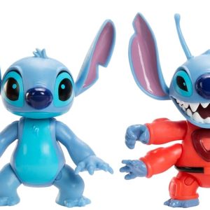 Mattel Disney Lilo & Stitch Storytellers Set of 3 Action Figures, Finding Ohana Collectible Toy Pack with Lilo, Stitch & Experiment 626
