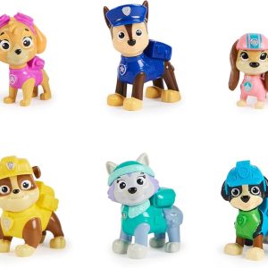 Paw Patrol, 10th Anniversary, All Paws On Deck Toy Figures Gift Pack with 10 Collectible Action Figures, Kids Toys for Ages 3 and up