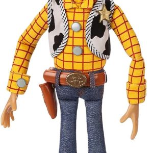 Disney Store Official Sheriff Woody Talking Action Figure from Toy Story, Features Sounds and Phrases from The Movies, Interacts with Other Figures and Toys