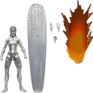 Marvel Legends Series Silver Surfer, The Fantastic Four: First Steps Movie Collectible 6 Inch Action Figure Toy