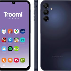 Kids Phone, Parental Controls, Live Dashboard w/Text and Image Transparency, GPS Tracking, Content Filtering. 10,000+ Apps, No Contract, Galaxy A15 Smartphone, Activation Fee Required