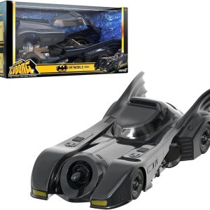 Super7 Super Cyborg Batman Batmobile 1989 (Full Color) – 13″ Batman Action Figure Vehicle Classic Movie Collectibles and Retro Toys