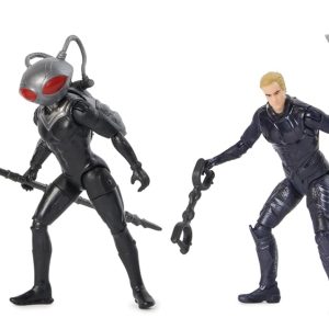DC Comics, Aquaman Volcanic Island Pack (Amazon Exclusive), 4 Collectible Action Figures with Accessories, Superhero Kids Toys for Boys Ages 3+