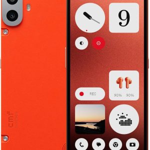 CMF Phone 1 8+128GB – Unlocked Smartphone with 50 MP Rear Camera with Ultra XDR, 6,67″ Super AMOLED Display and Nothing OS 2.6 – Orange