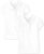 The Children’s Place Girls Short Sleeve Ruffle Pique Polo Multipack