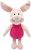Disney Store Official Mini Bean Bag Plushies – Piglet – Cute Stuffed Animal with Detailed Sculpting, Embroidered Features, Bean Bag Bottom Plush Toys for Kids