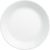Corelle Vitrelle Glass Dinnerware Set, Chip & Crack Resistant Triple Layer Glass, 4-PC Dinner Plates, Winter Frost White