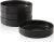 Stone Lain Celina Stoneware Bowl Set, 4-Piece Pasta Bowls for Kitchen, Ceramic Serving for Ramen, Fruit, Cereal, Dinner – Microwave & Dishwasher Safe, Black