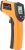 Infrared Thermometer -58°F ~ 752°F (Not for Human), LEERCHUANG Laser Temperature Gun for Pizza Oven, Non-Contact Laser Thermometer Gun with Adjustable Emissivity for Cooking/BBQ/Freezer