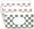 Baby Wipe Holder, 3-Pack Portable Refillable Wipe Dispenser, Waterproof & Dustproof Travel Baby Wipes Case, Reusable Diaper Wipe Container with Checkerboard Design
