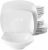 Elama White Porcelain Dish Dinnerware Set, 18 Piece, Newman