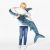 XIAOHONG 39 inch Giant Shark Stuffed Animal,Soft Shark Cushion Pillow Shark Plush Pillows,Chubby Stuffed Shark Toy Kid’s Room Décor,Perfect Stress Relief for Women
