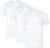 Hanes Men’s Undershirt, Underarm Sweat Blocking Tee, White Crewneck T-Shirt, 3-Pack