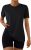 AUTOMET Women’s Workout Tops Short Sleeve Gym Shirts Summer Athletic Yoga Tshirts Loose Fit Casual Clothes 2025
