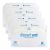 Hospeco Flushable Toilet Seat Covers – 1000 Pcs, 4 Packs of 250 – Disposable Paper Discreet Seats for Commercial Wall Dispenser, 16.75 x 14.25 Half-Fold, White