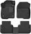 Husky Liners Weatherbeater Floor Mats | Fits 2023-2024 Honda CR-V (Includes Hybrid Models) | Front & 2nd Row, 3-pc Black – 99411