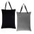 ALVABABY 2 Pack Large Wet Dry Bag Waterproof Hanging Cloth Diaper with Double Zippered Pockets 25×18 inches (Black and grey)