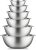 JoyJolt Stainless Steel Mixing Bowl Set – 6 Piece Nesting Bowls, 5qt to 0.5qt, Ideal for Kitchen, Cooking, Baking and Storage