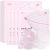 medicube Salmon DNA PDRN pink collagen jelly gel mask | overnight face mask for glass glow skin- elasticity, hydrating, firming and moisturizing | korean skincare, 28g, 4ea