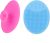 Face Scrubber,2 Pack Soft Silicone Scrubbies Facial Cleansing Pad Face Exfoliator Face Scrub Face Brush Silicone Scrubby for Massage Pore Cleansing Blackhead Removing Exfoliating,Cool Gift for Girl