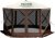 VEVOR Pop Up Gazebo Screen Tent, Pop-Up Instant Gazebo Tents with Mosquito Netting Outdoor Canopy, 6 Sided Sun Shelter 10x10ft with 6 Removable Wind Cloths & 2 Mesh Windows, Pavilion Tent for Patio