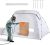 VEVOR Portable Paint Booth,10x7x6ft Larger Spray Paint Tent with Built-in Floor & Mesh Screen & Windproof Hooks, Painting Tent Station for Furniture DIY Hobby Tool, Spray Paint Shelter,Extra Large