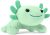 11.02 inch Plush Axolotl Stuffed Animal, Axolotl Plush Toys, Cute Stuffed Cotton Plush Pillow Kawaii Salamander Gifts for Girls & Boys, Plushies has (Green Axolotl)