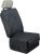 Waterproof Front Seat Cover Dog Car Seat Covers Nonslip and Full Protection with Side Flaps Fits Most Cars, Trucks, SUVs(Black)