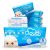 Cloud Wipes Pure Dry Cotton Baby Wipes Soft Durable Unscented Cloth Tissue for Sensitive Skin (6-Pack 600 Count)