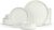 E-far Stoneware Dinnerware Sets, 12-Piece Plates and Bowls Dish Set for 4, Kitchen Modern Dinning Dishware, Chip and Scratch Resistant, Microwave & Dishwasher Safe, Speckled White