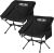 Overmont Ultralight Portable Camping Chair- Lightweight Folding Backpacking Chair, Support up to 330Lbs Compact Beach Chair for Adults with Carry Bag for Backpack Hiking Fishing Outdoor Camp Travel