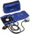 PARAMED Aneroid Sphygmomanometer with Stethoscope – Manual Blood Pressure Cuff with Universal Cuff 8.7-16.5″ and D-Ring – Carrying Case in The kit – Blue