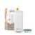 Diaper Genie Select Pail is Made of Durable Stainless Steel and Includes 1 Starter Square Refill That can Hold up to 165 Newborn-Sized Diapers.
