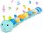 Baby Tummy Time Toys 0-6 Month Musical Stuffed Animal Plush Caterpillar Toy for Infant 6-12 Month Teething Sensory Toy with Crinkle Rattle for Babies 0-3-6 Month Newborn Boy Girl Birthday Gift