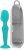 Dr. Talbot’s Diaper Cream Brush for Babies – Diaper Rash Cream Applicator with Suction Base and Hygienic Case – Mini Size – Aqua Blue