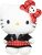 Jazwares Hello Kitty and Friends Series 2, Hello Kitty Red Punks Plush – Officially Licensed Sanrio Product from Ages 6+